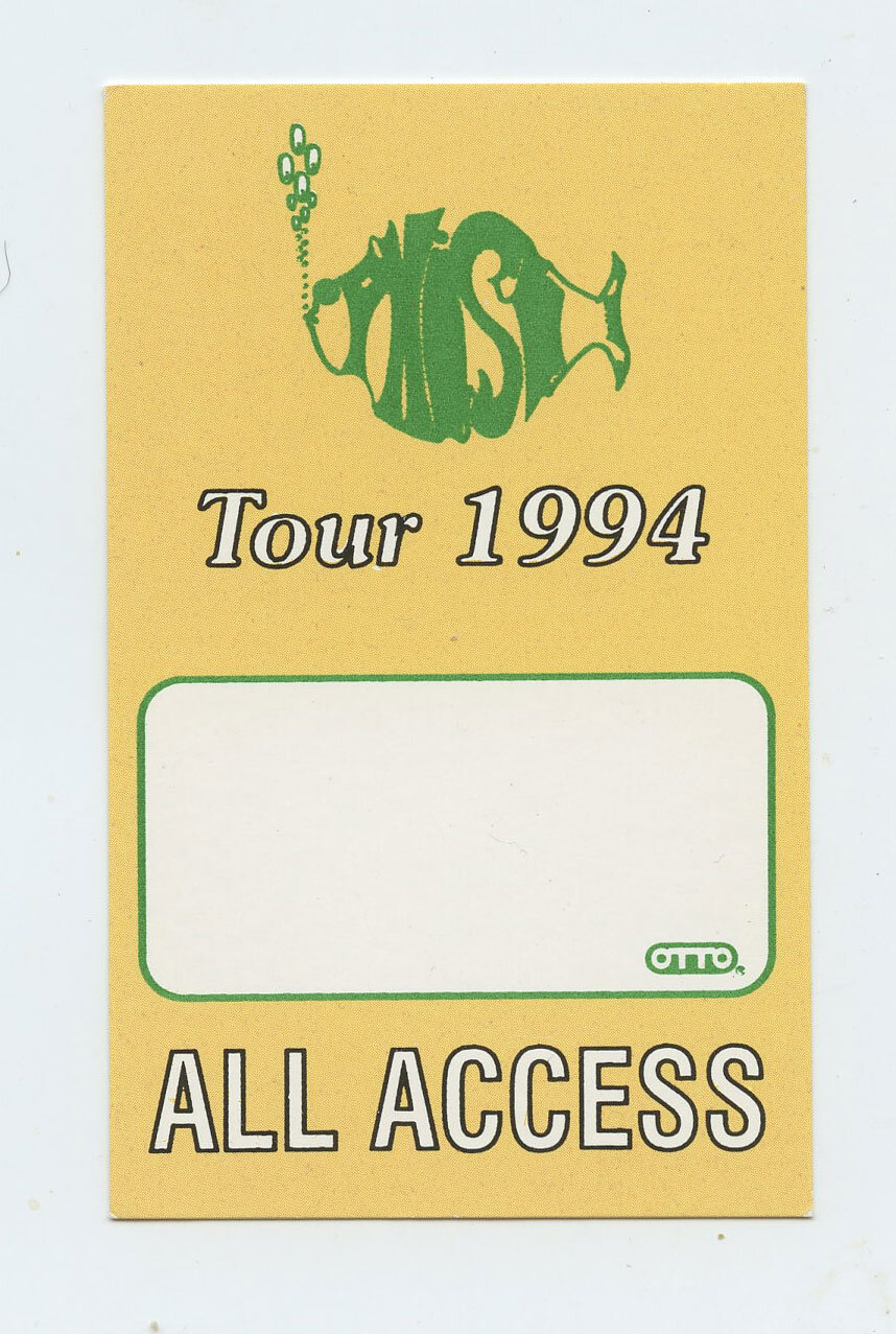 PHISH Backstage Pass All Access 1994 Tour