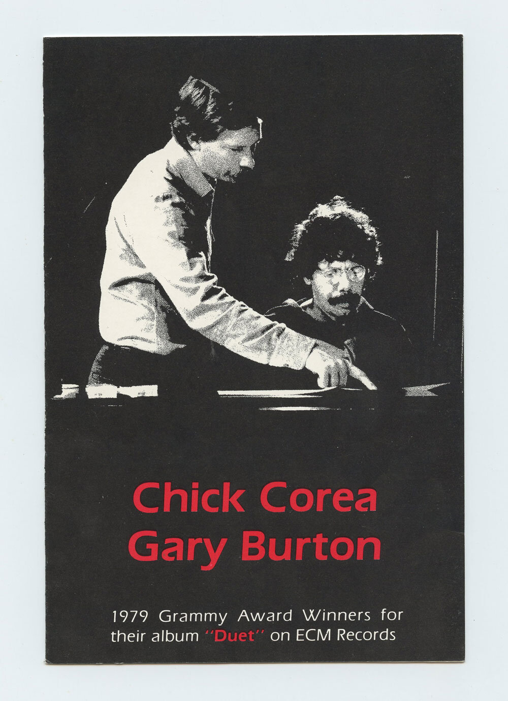 Chick Corea Gary Burton Handbill 1979 DUET Album Promotion