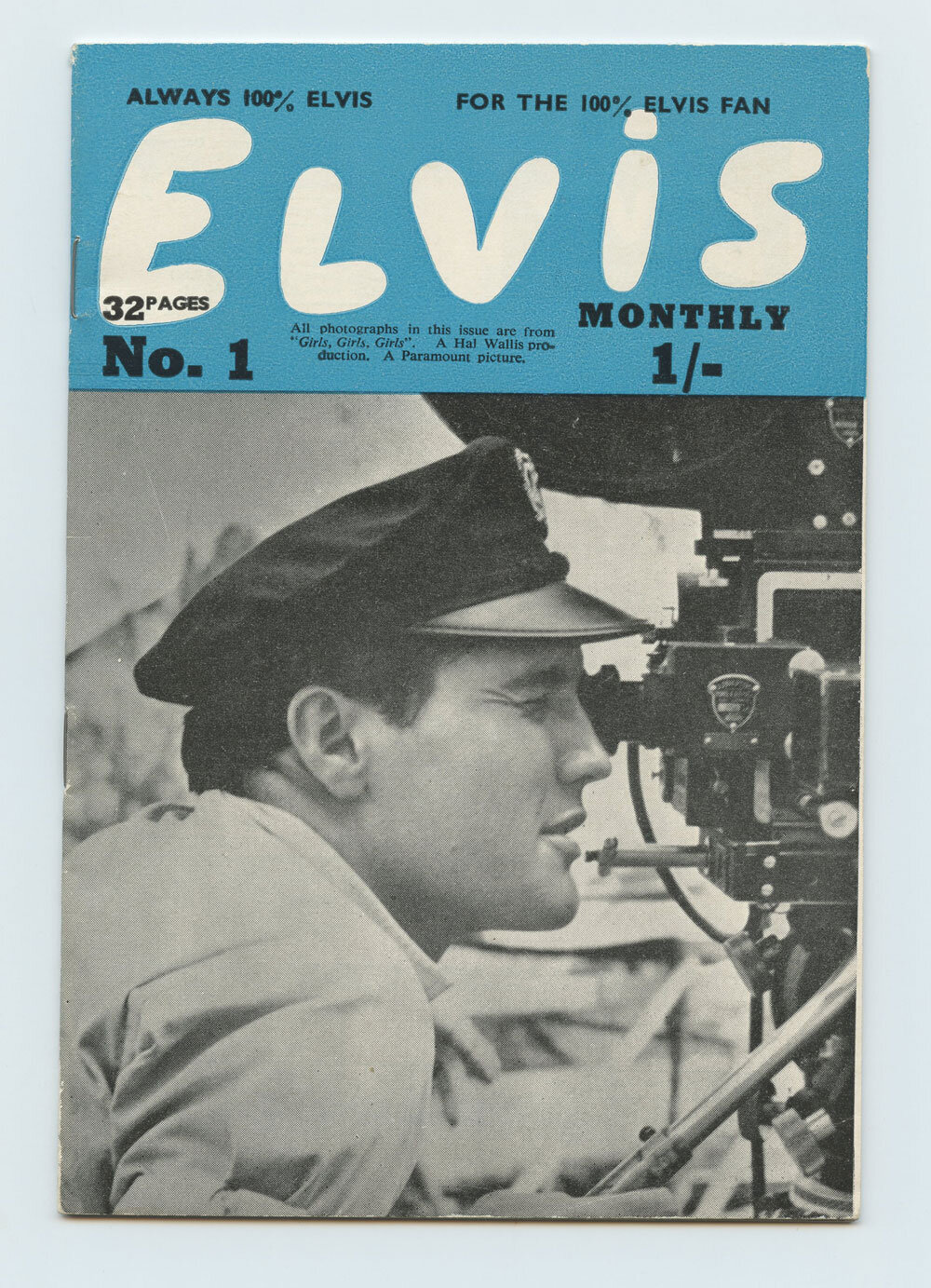 Elvis Monthly Magazine 1963 No. 1  