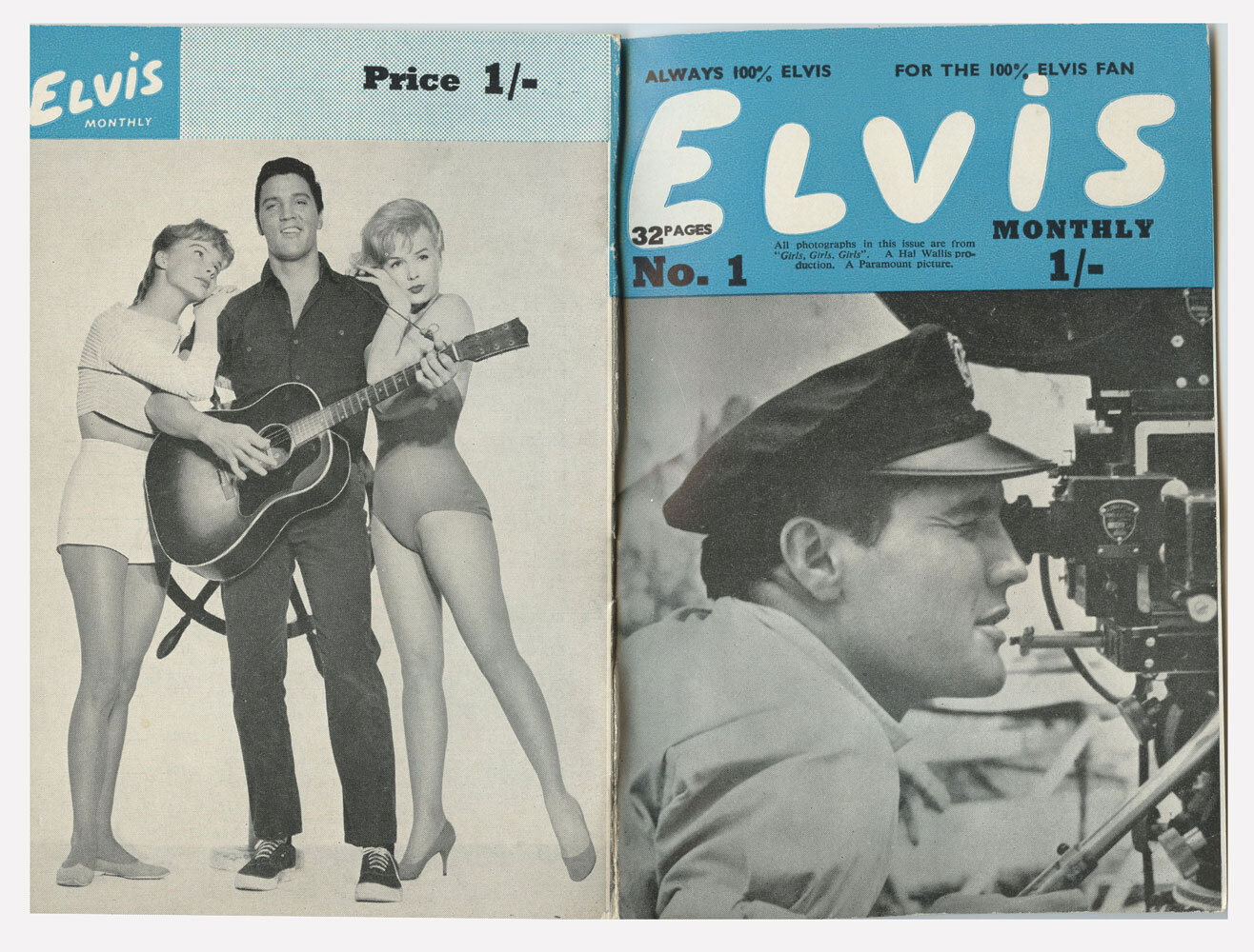 Elvis Monthly Magazine 1963 No. 1  
