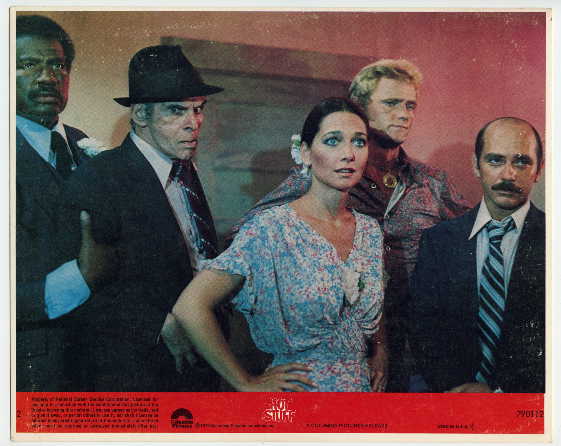 Jerry Reed Suzanne Pleshette Louis Avalos Ossie Davis Marc Lawrence Photo 1979 Hot Stuff Original Vintage