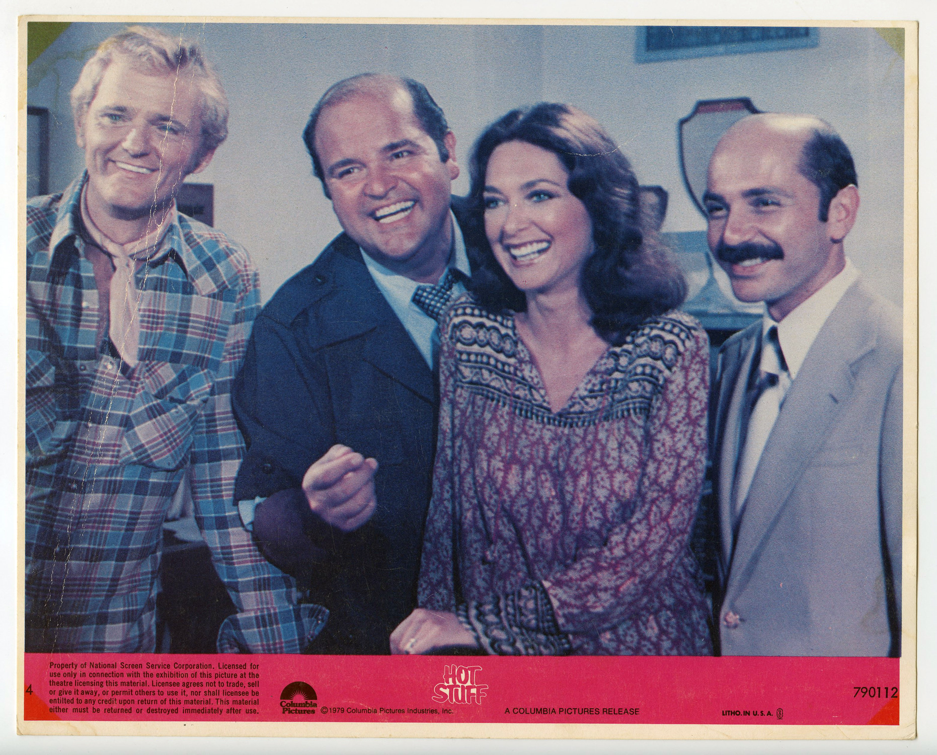 Dom DeLuise Jerry Reed Suzanne Pleshette Louis Avalos Photo 1979 Hot Stuff Original Vintage