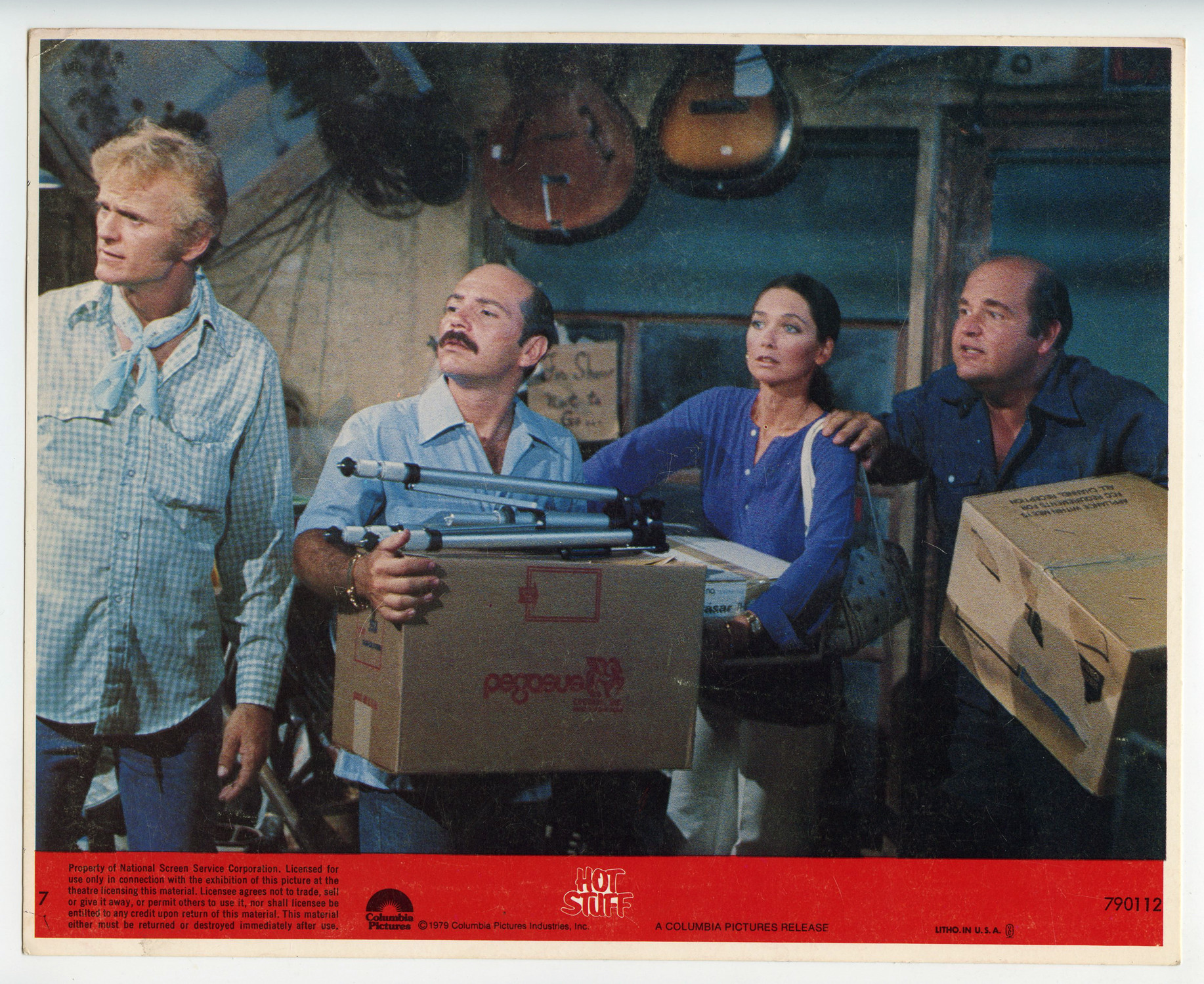 Dom DeLuise Jerry Reed Suzanne Pleshette Louis Avalos Photo 1979 Hot Stuff Original Vintage