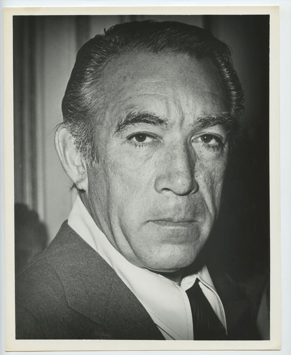 Anthony Quinn Photo 1950s Publicity Promo Original Vintage