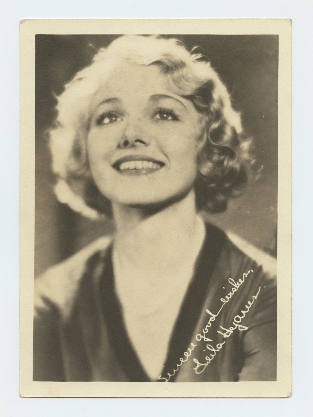 Leila Hyams Photo 1930s Publicity Portrait Original Vintage