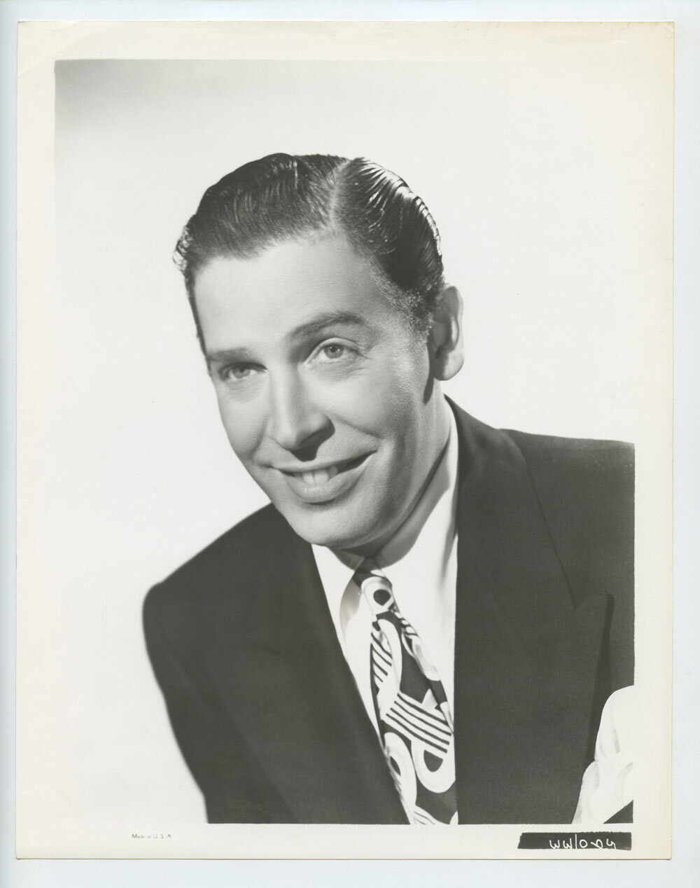 Milton Berle Photo 1940s Publicity Portrait Original Vintage