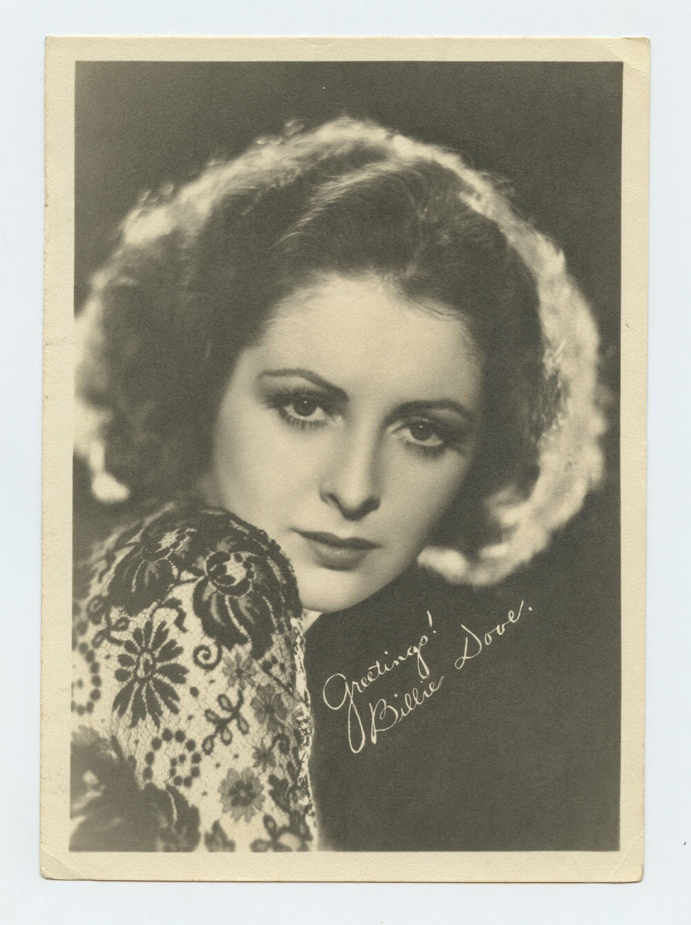 Billie Dove Photo 1930s Publicity Portrait Original Vintage