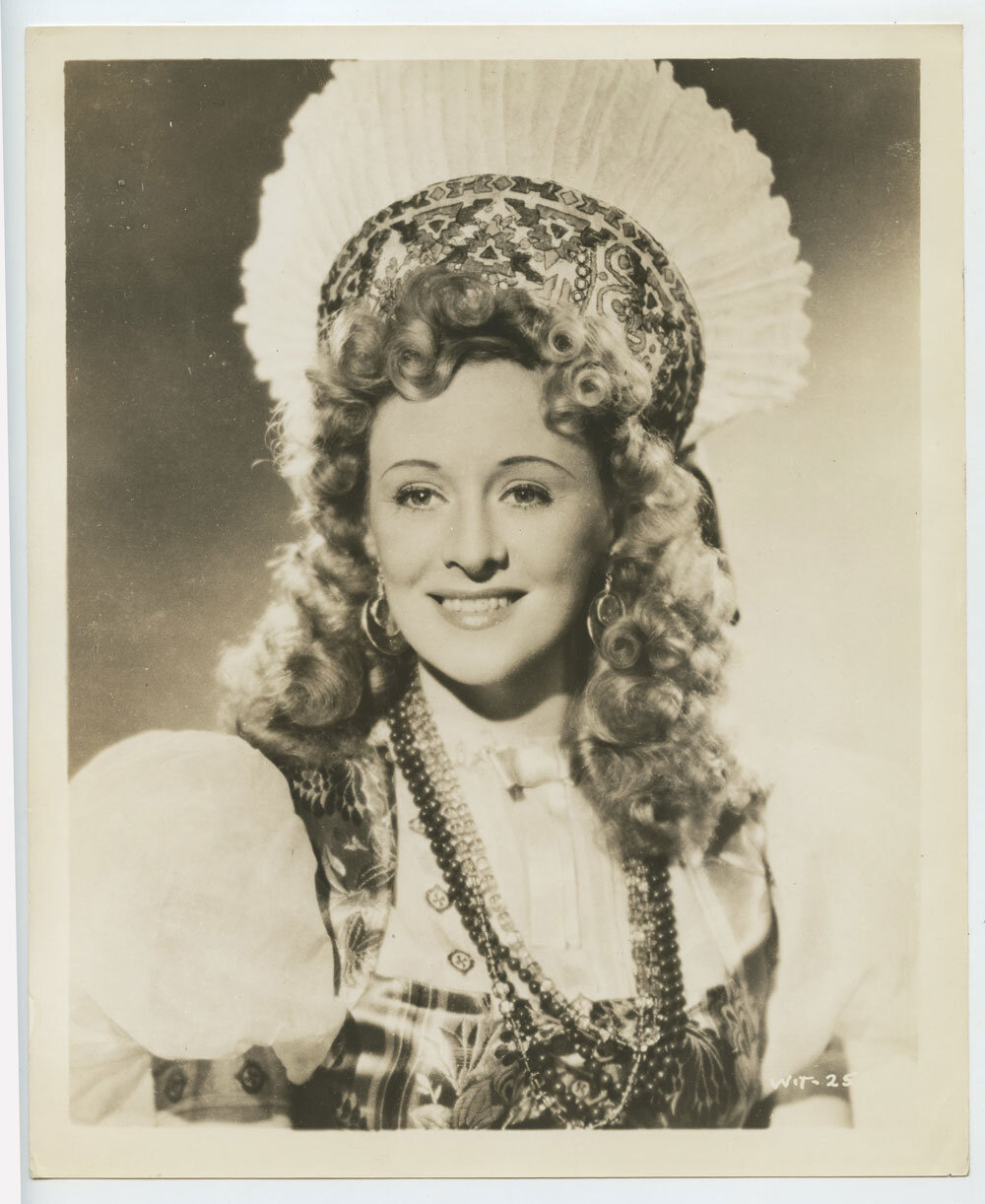 Carol Raye Photo 1945 Waltz Time Original Vintage