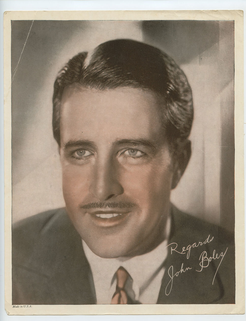 John Boles Photo Print 1931 Publicity Portrait Original Vintage