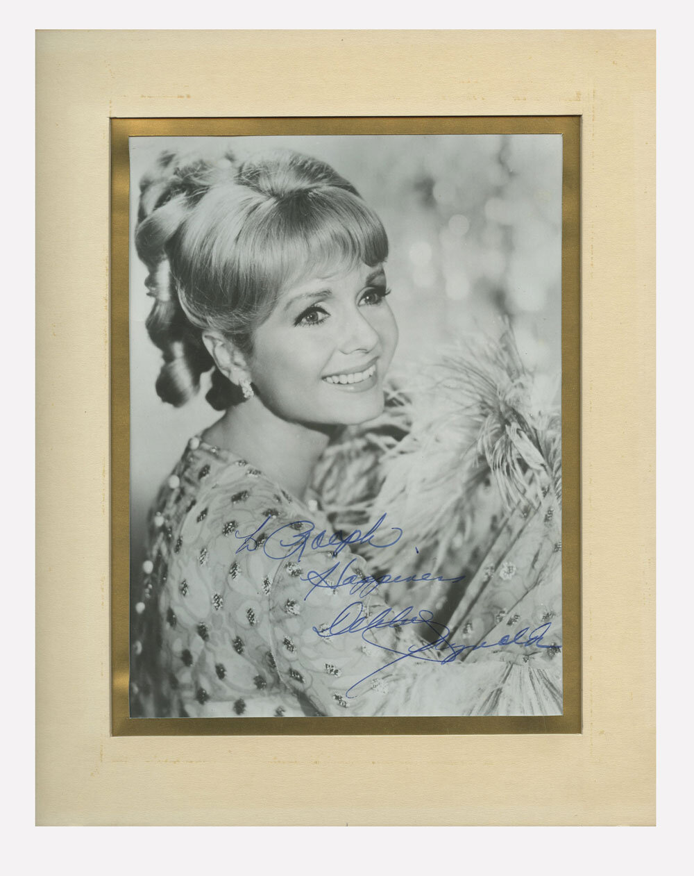 Debbie Reynolds Photo 1950s Autographed Inscribed Original Vintage
