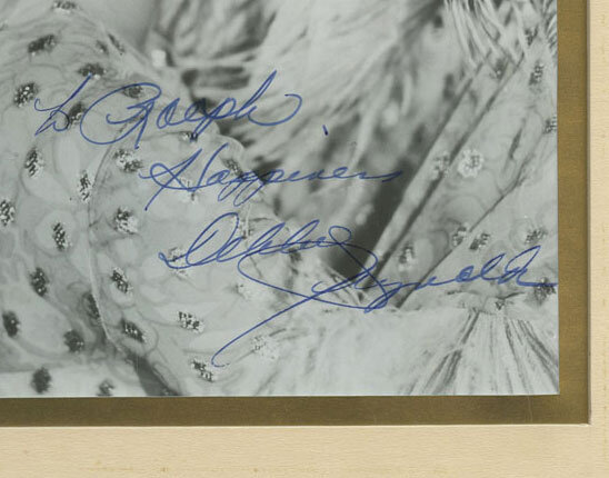 Debbie Reynolds Photo 1950s Autographed Inscribed Original Vintage