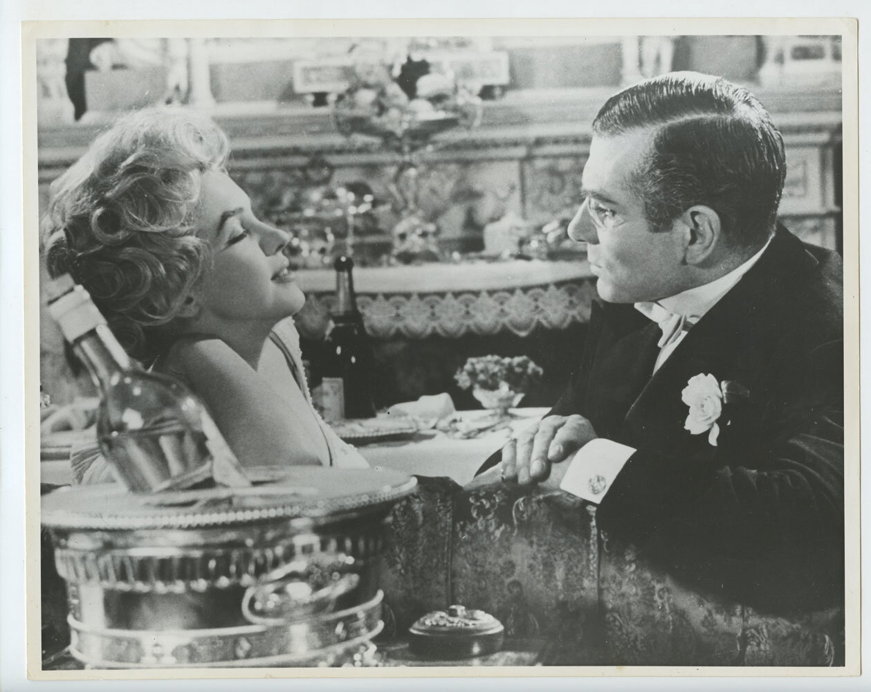 Marilyn Monroe Laurence Olivier Photo 1957 The Prince and the Showgirl Original Vintage