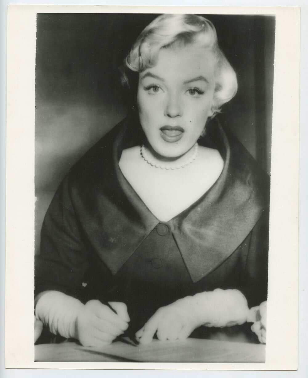 Marilyn Monroe Photo 1960s Publicity Promo Original Vintage