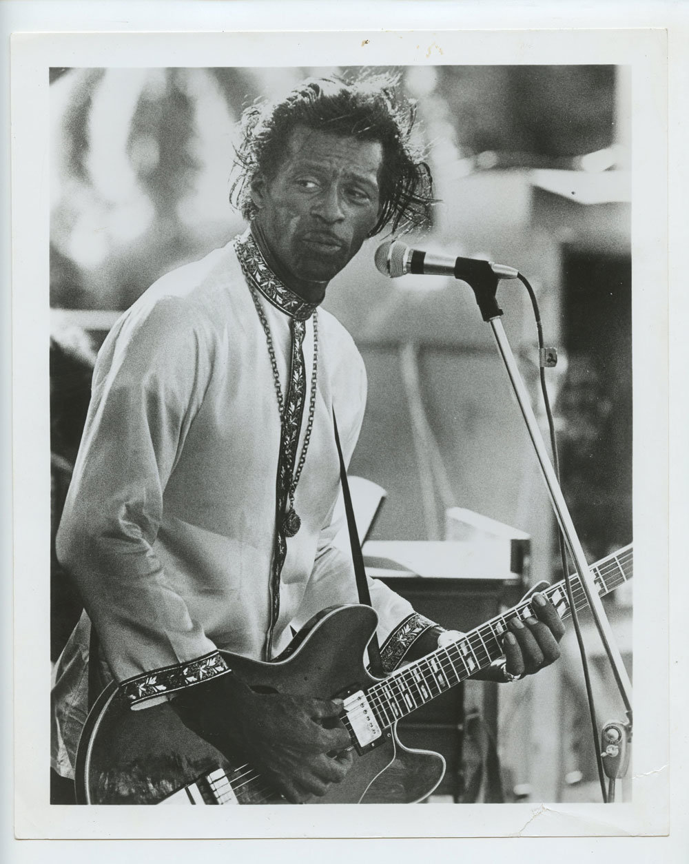 Chuck Berry Photo 1960s concert Publicity Promo
