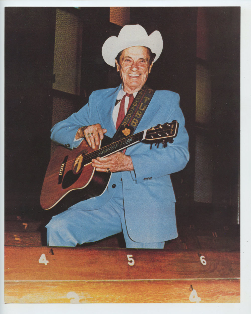 Ernest Tubb Photo 1970s Publicity Promo