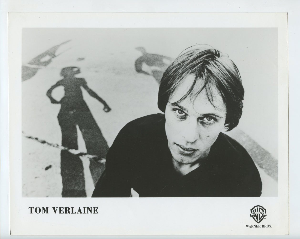 Tom Verlaine Photo 1981 Warner Bros Records