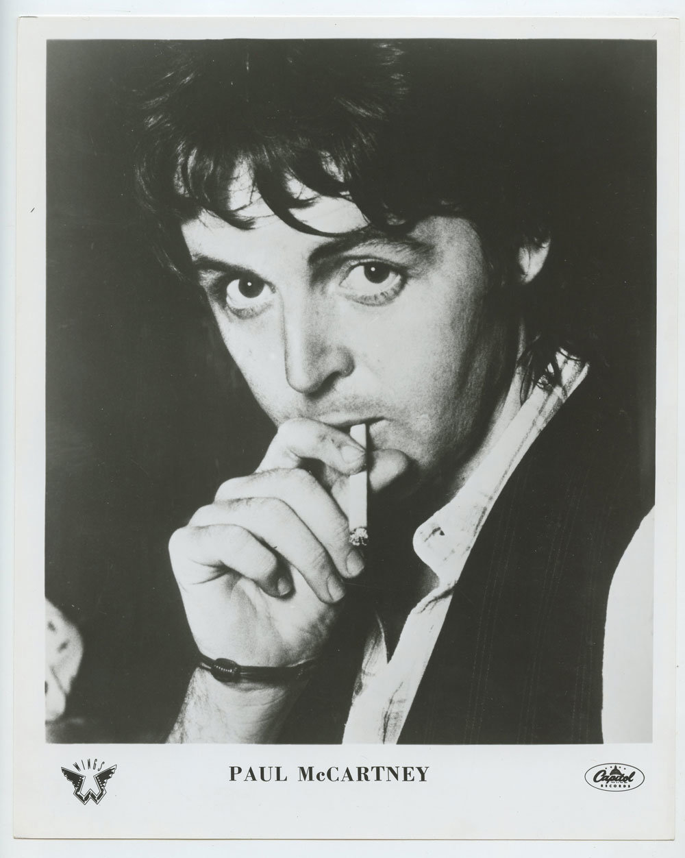 Paul McCartney Photo 1970s Capitol Records