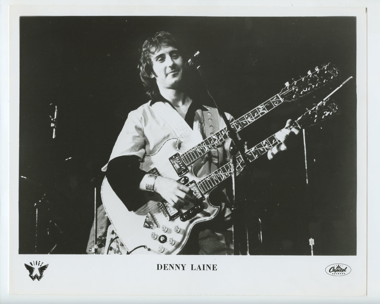 Denny Laine Photo Wings 1970s Capitol Records