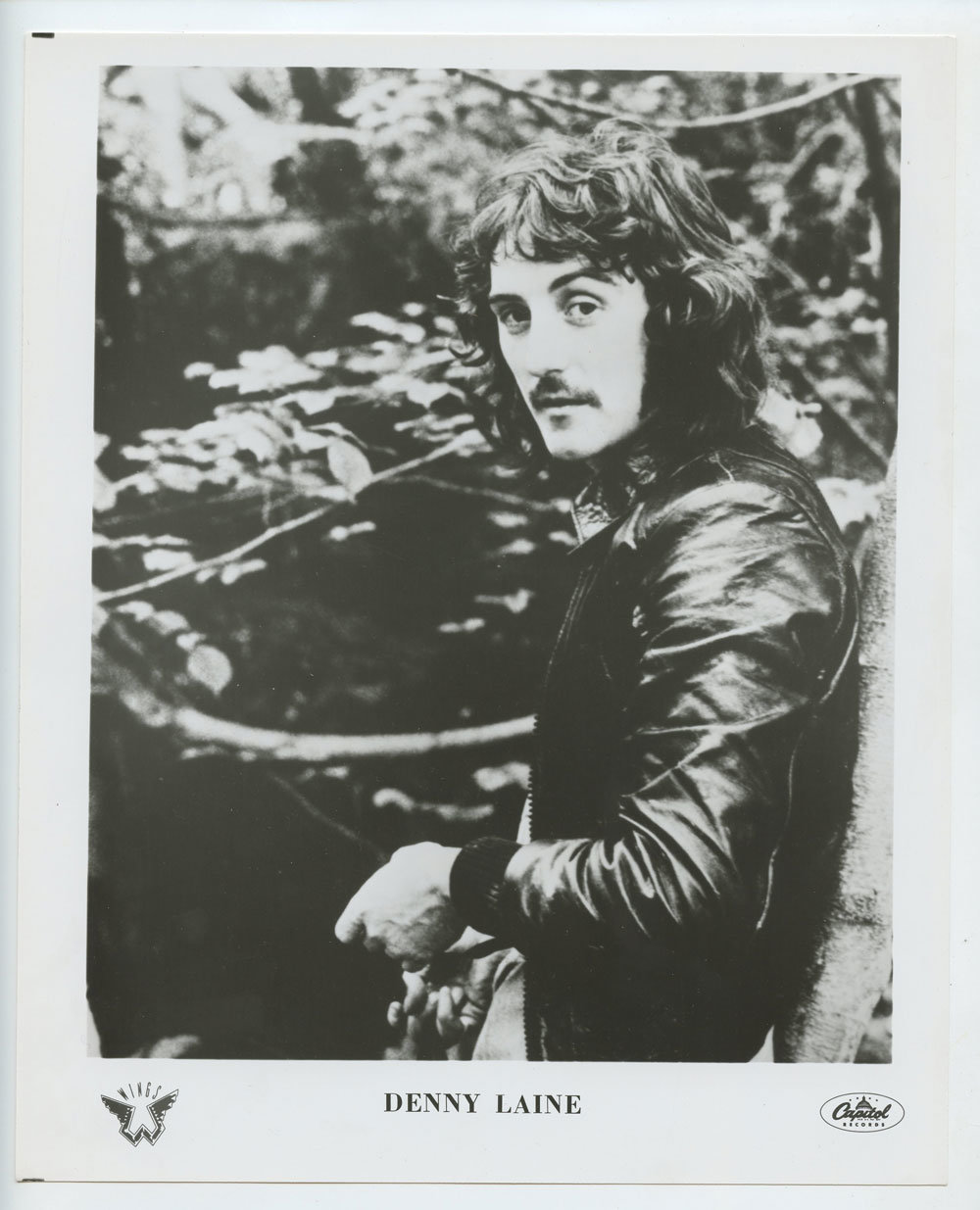 Denny Laine Photo Wings 1970s Capitol Records