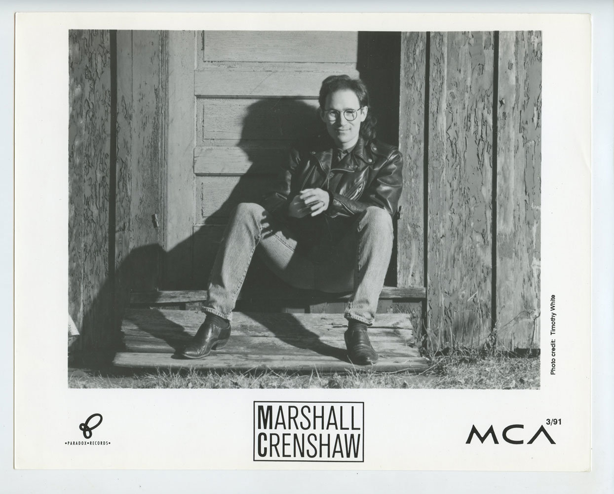 Marshall Crenshaw Photo 1991 MCA Records
