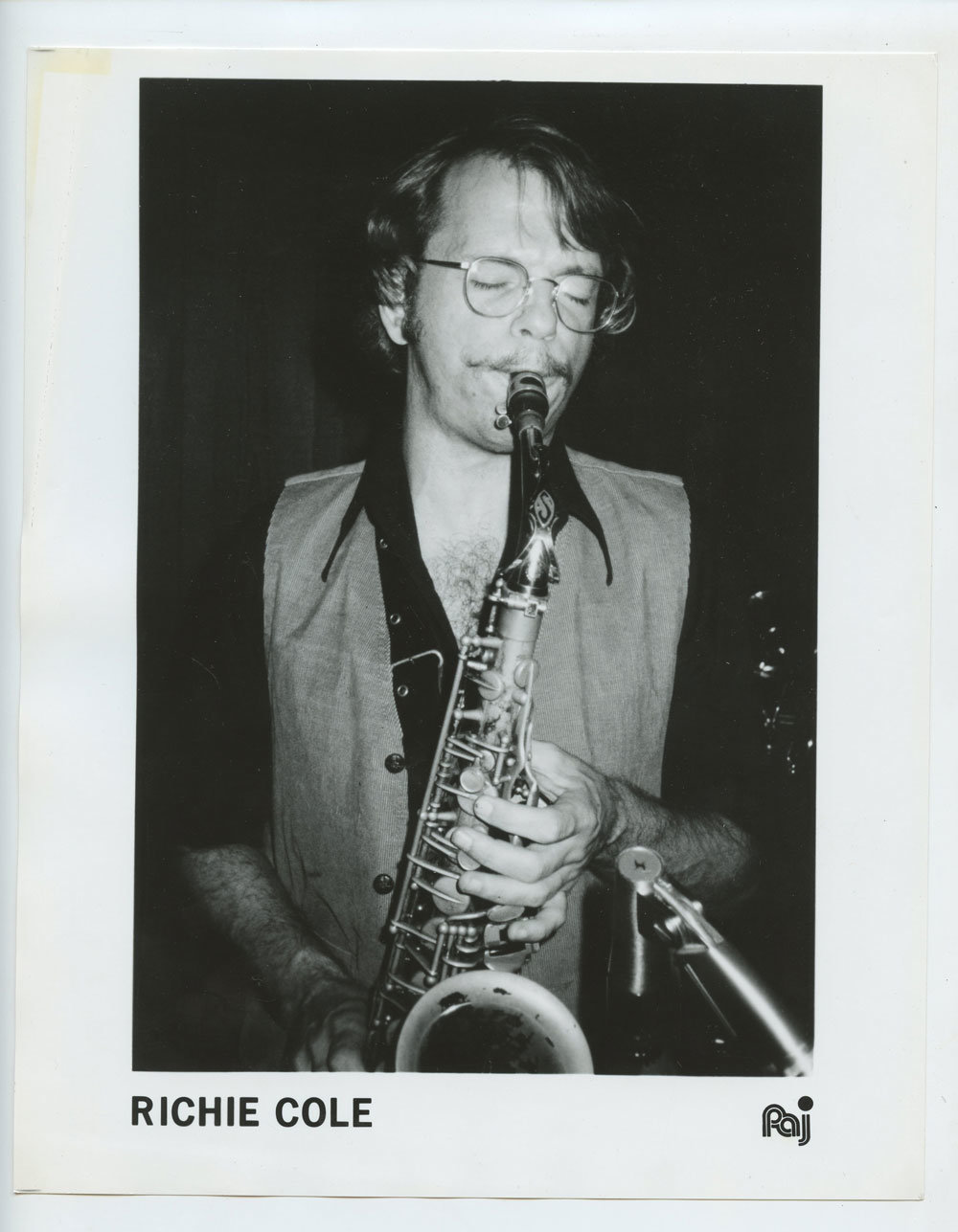 Richie Cole Photo 1980s Palo Alto Records