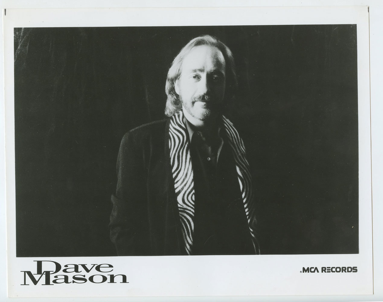 Dave Mason Photo 1980s MCA Records