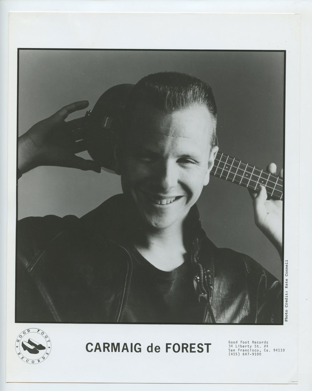 Carmaig de Forest Photo 1980s Good Foot Records