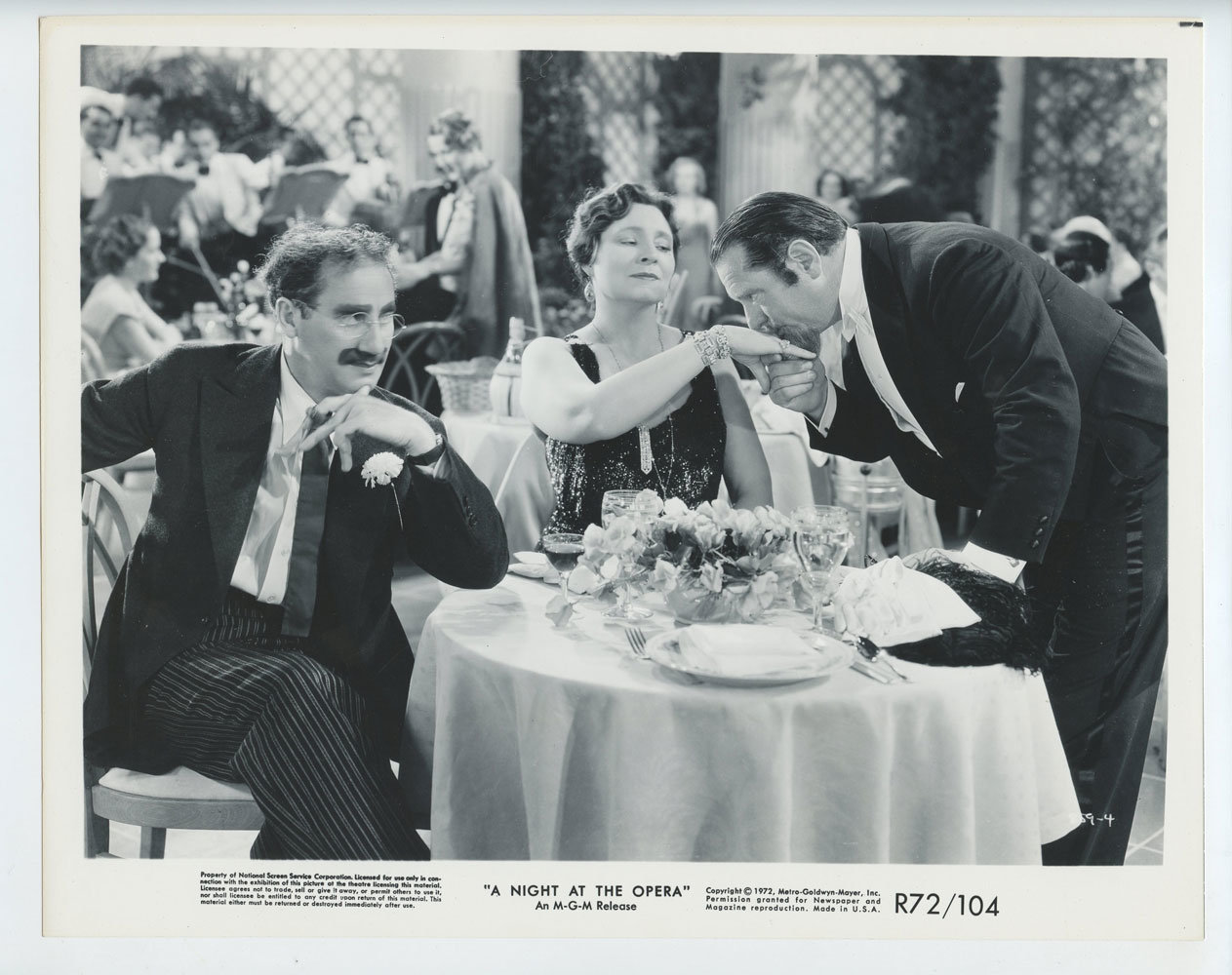 Groucho Marx Margaret Dumont 1935 A Night at the Opera Original Vintage R72
