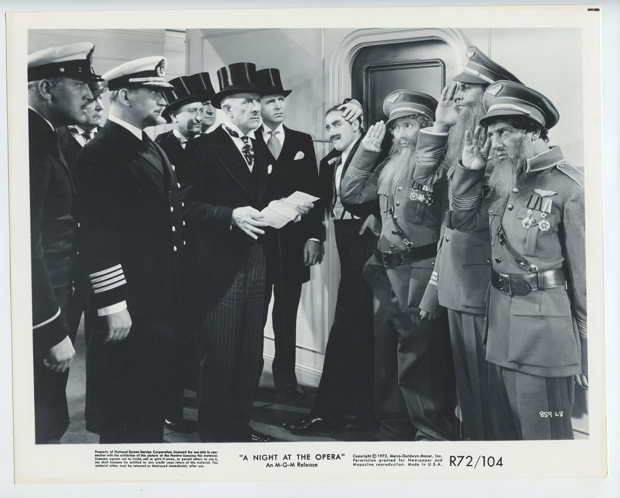 Marx Brothers Photo 1935 A Night at the Opera Original Vintage R72