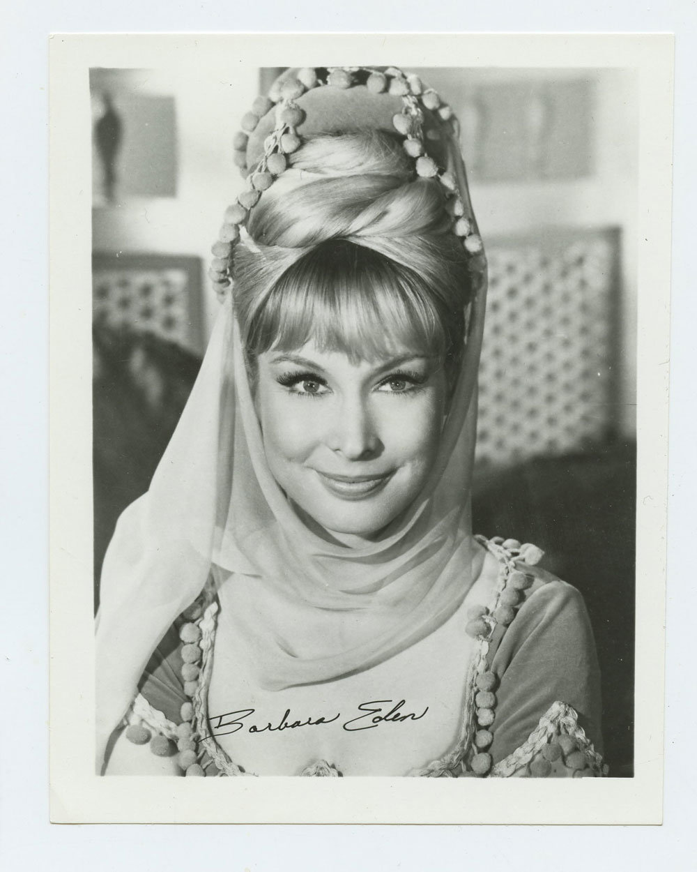 Barbara Eden Photo 1965 I Love Jeannie Publicity Promo TV Original Vintage