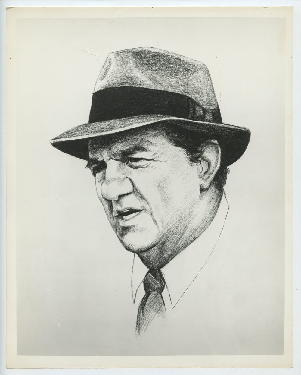 Karl Malden Photo 1972 The Street of San Francisco Caricature Portrait TV Original Vintage