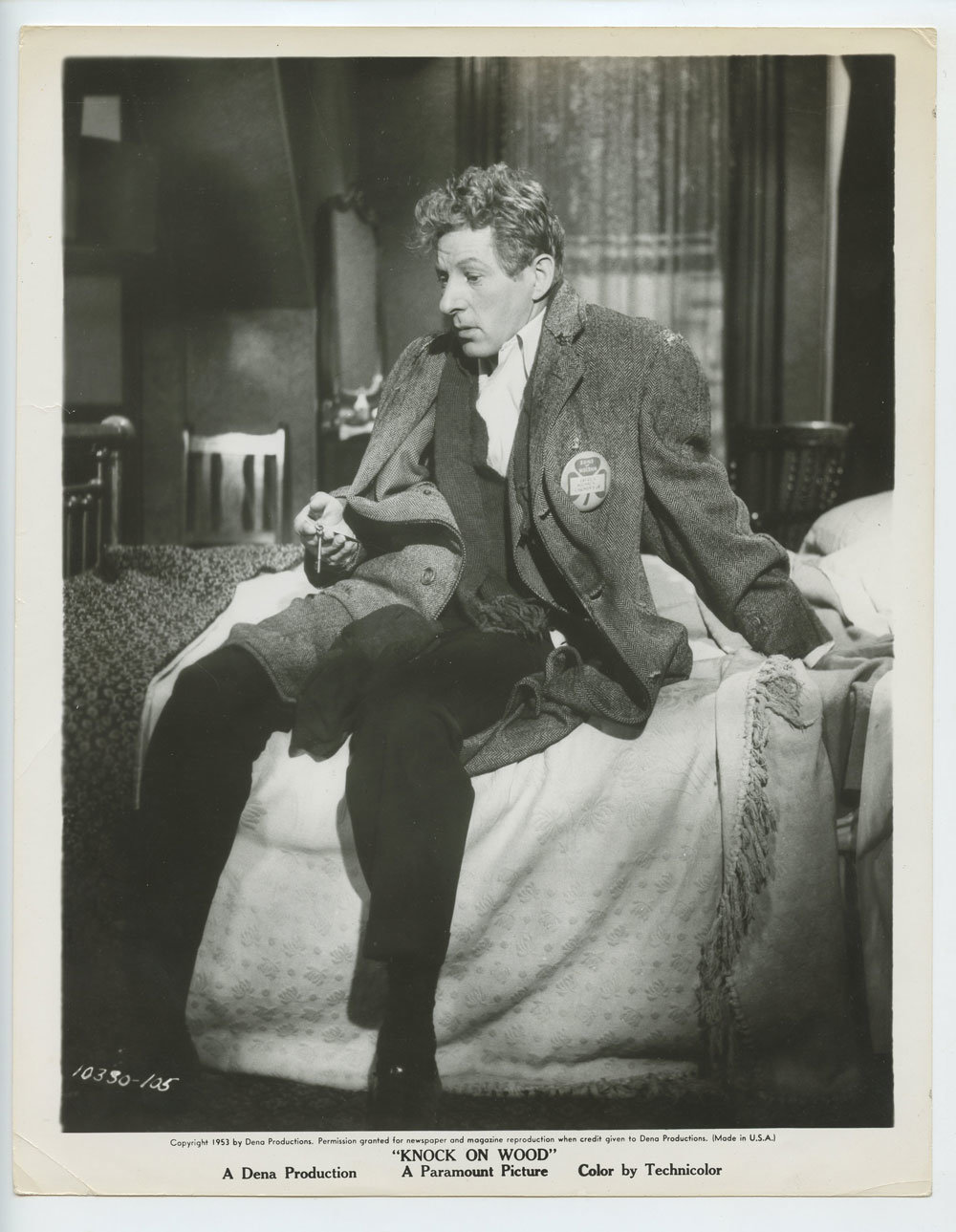 Danny Kaye Photo 1954 Knock on Wood Original Vintage