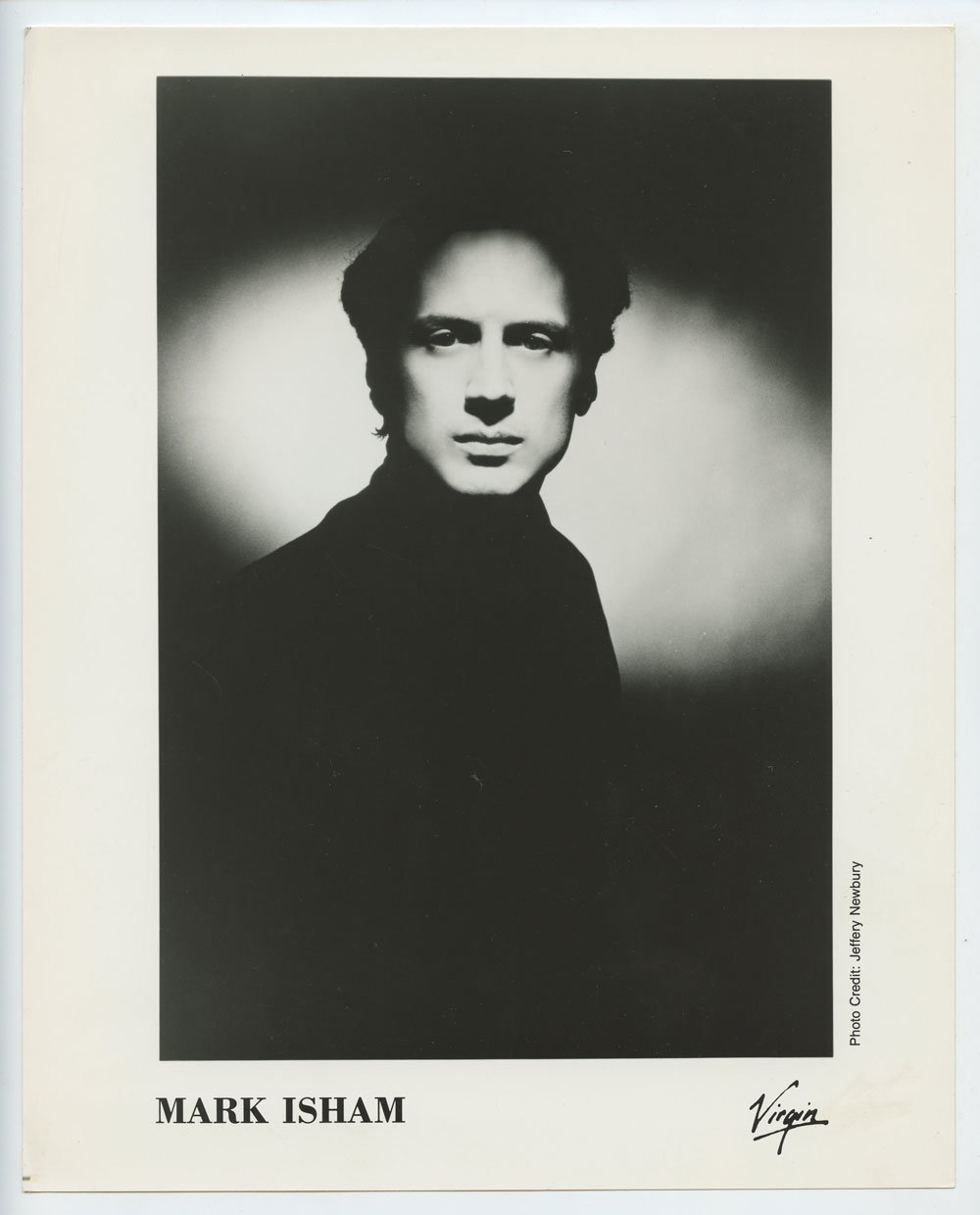 Mark Isham Photo 1980s Virgin Records