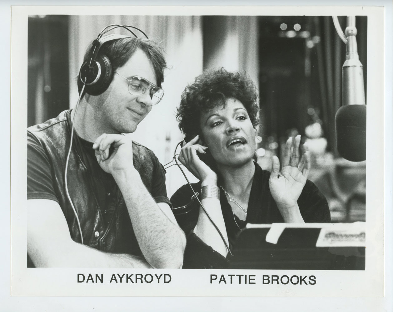 Dan Aykroyd & Pattie Brooks Photo 1983 MCA Records