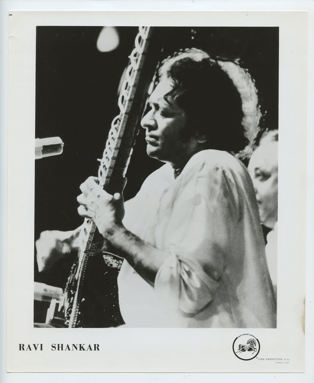Ravi Shankar Photo 1970s LOKA Productions
