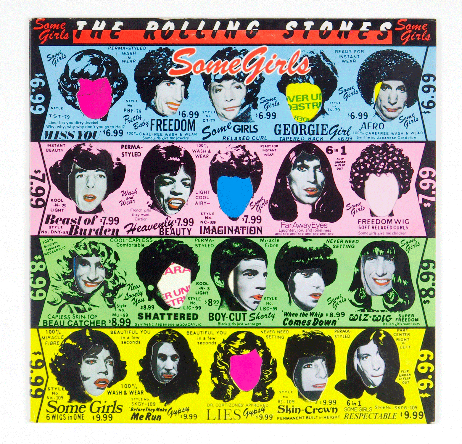 The Rolling Stones Vinyl Some Girls 1978