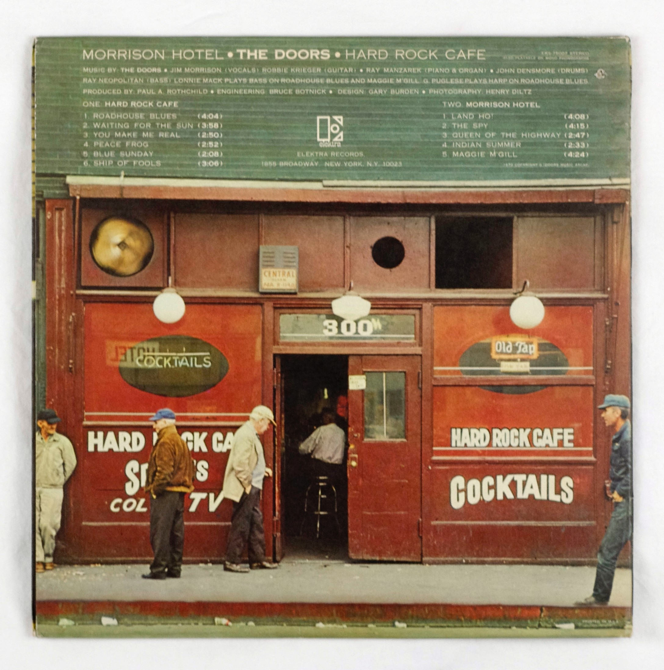 The Doors ‎Vinyl Morrison Hotel 1970