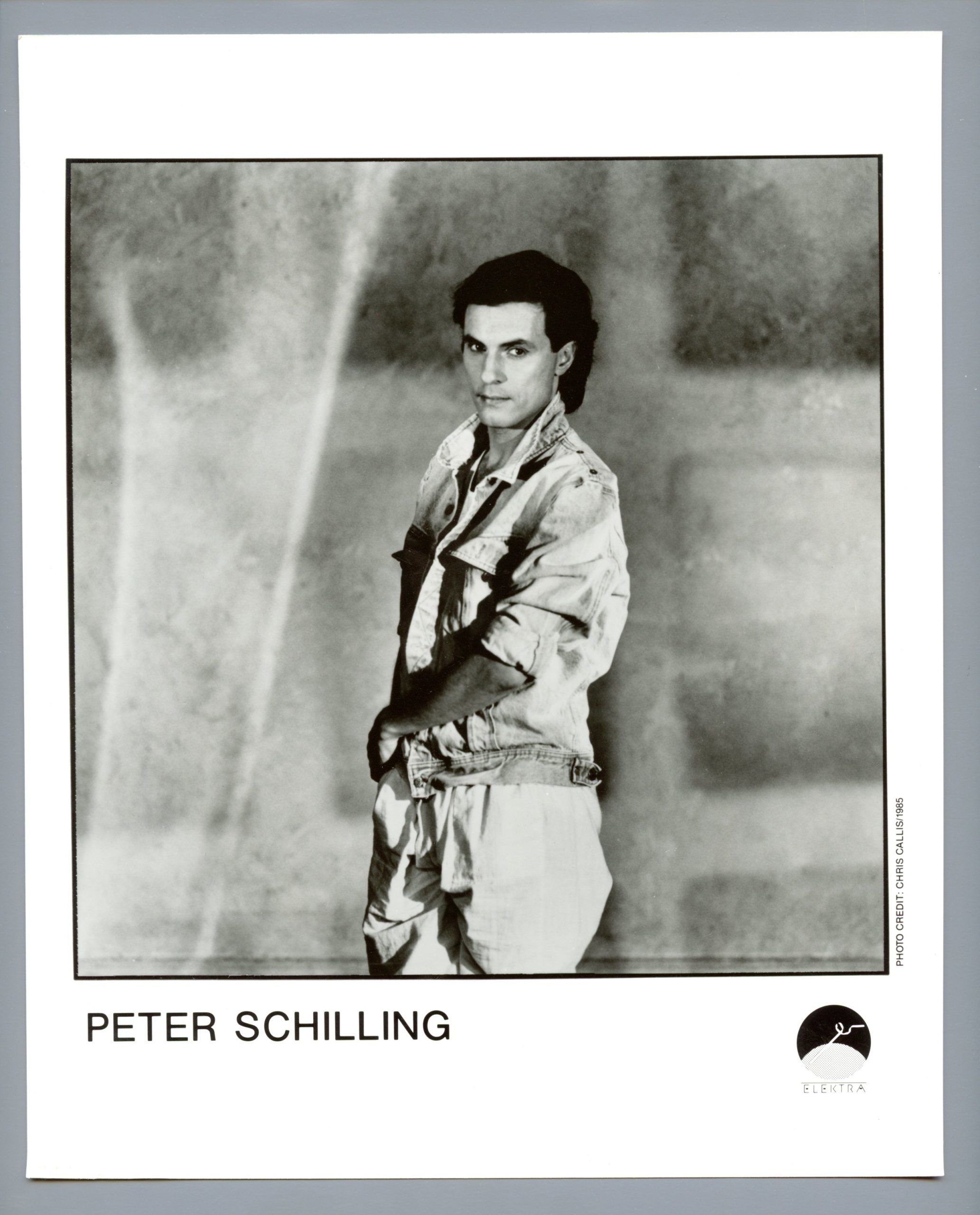 Peter Schilling Photo 1983 Elektra Records