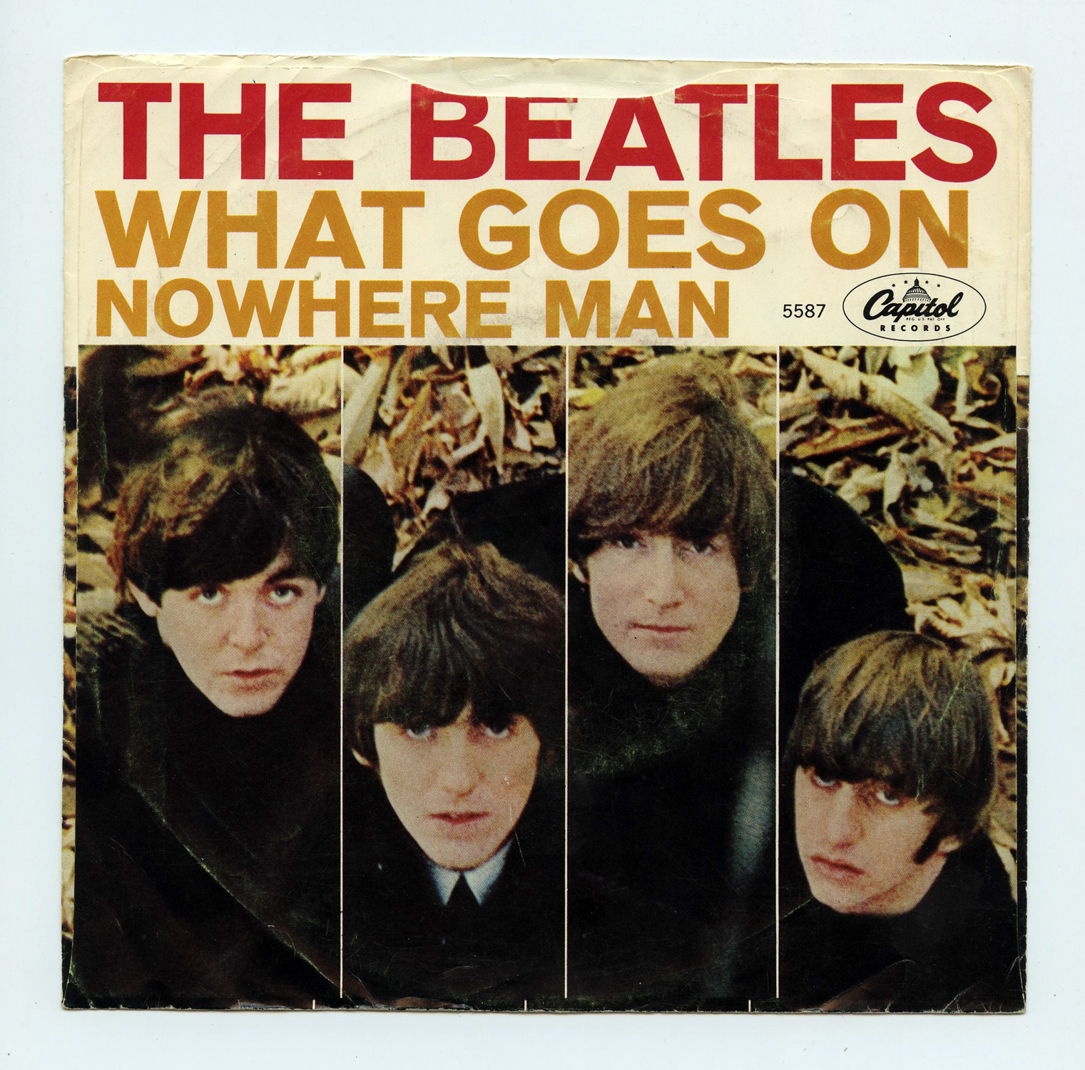 The Beatles Vinyl Nowhere Man / What Goes On 1966