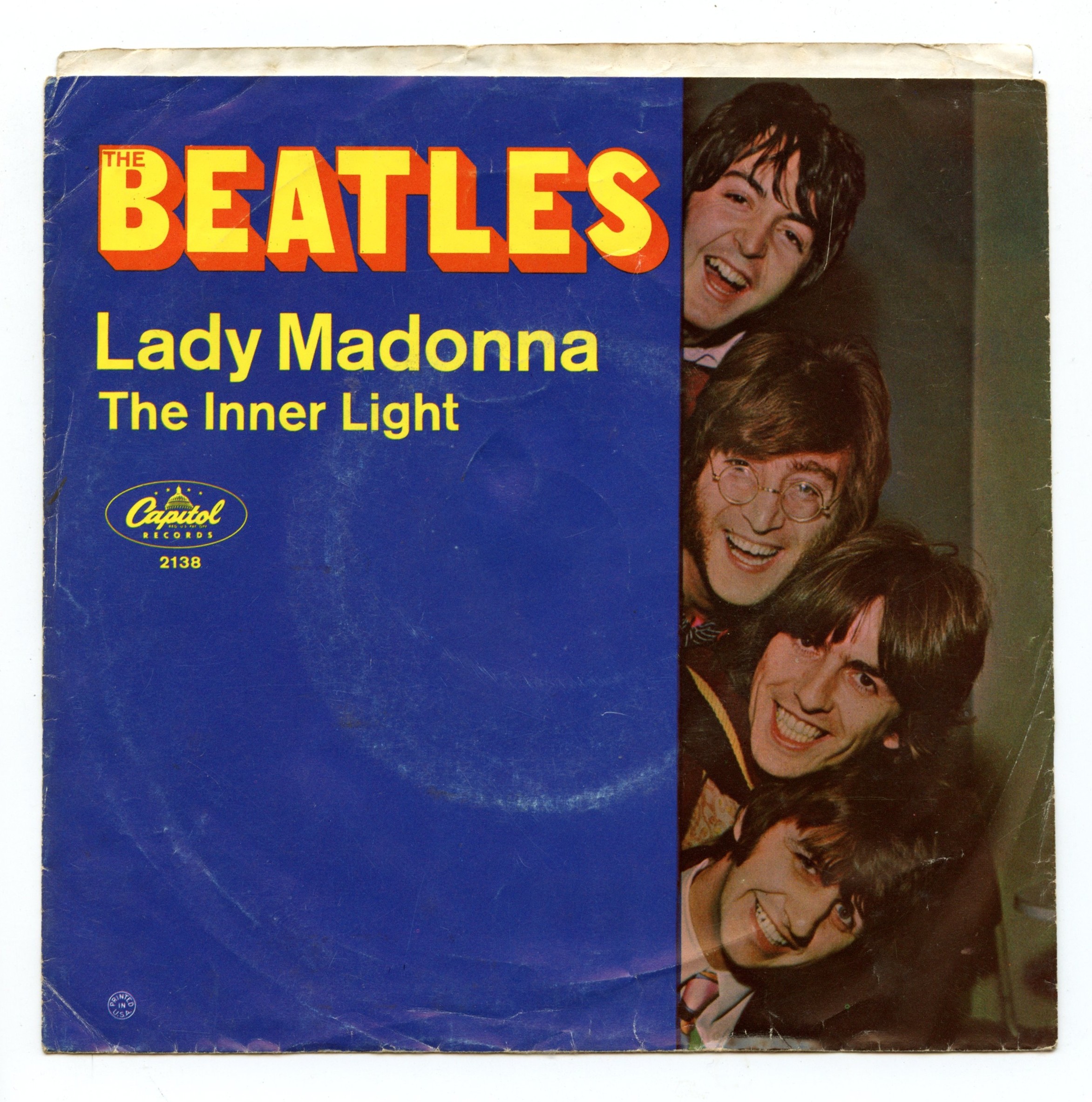 The Beatles ‎Vinyl Lady Madonna / The Inner Light 1968