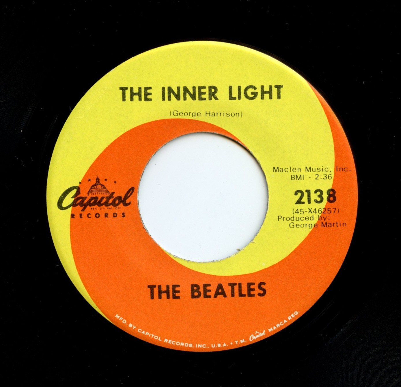 The Beatles ‎Vinyl Lady Madonna / The Inner Light 1968