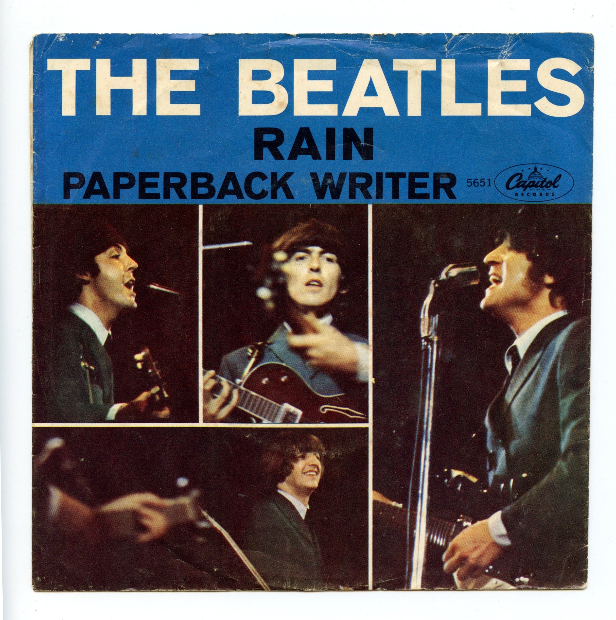 The Beatles Vinyl Paperback Writer / Rain 1966