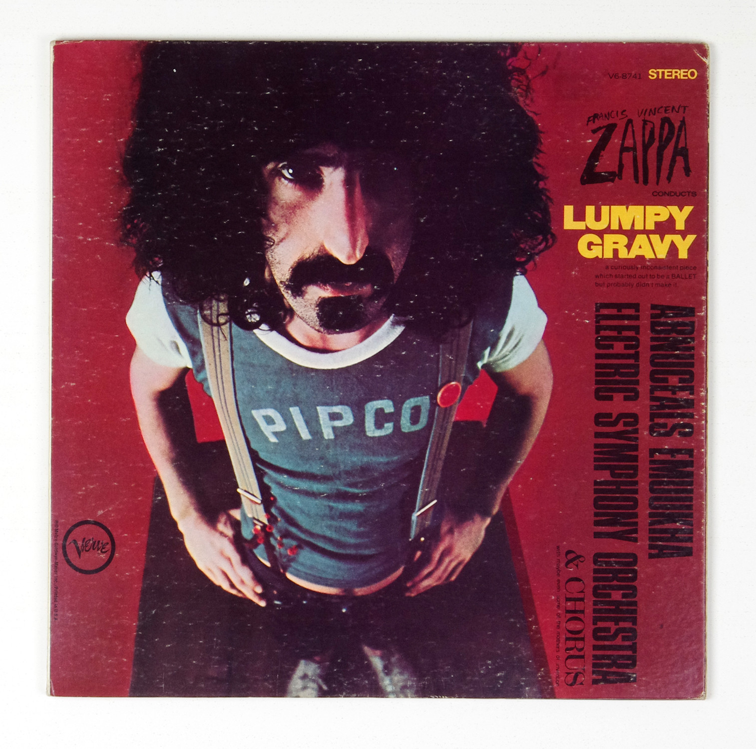 Francis Zappa Vinyl Lumpy Gravy 1968 w/ The Abnuceals Emuukha Electric Orchestra & Chorus