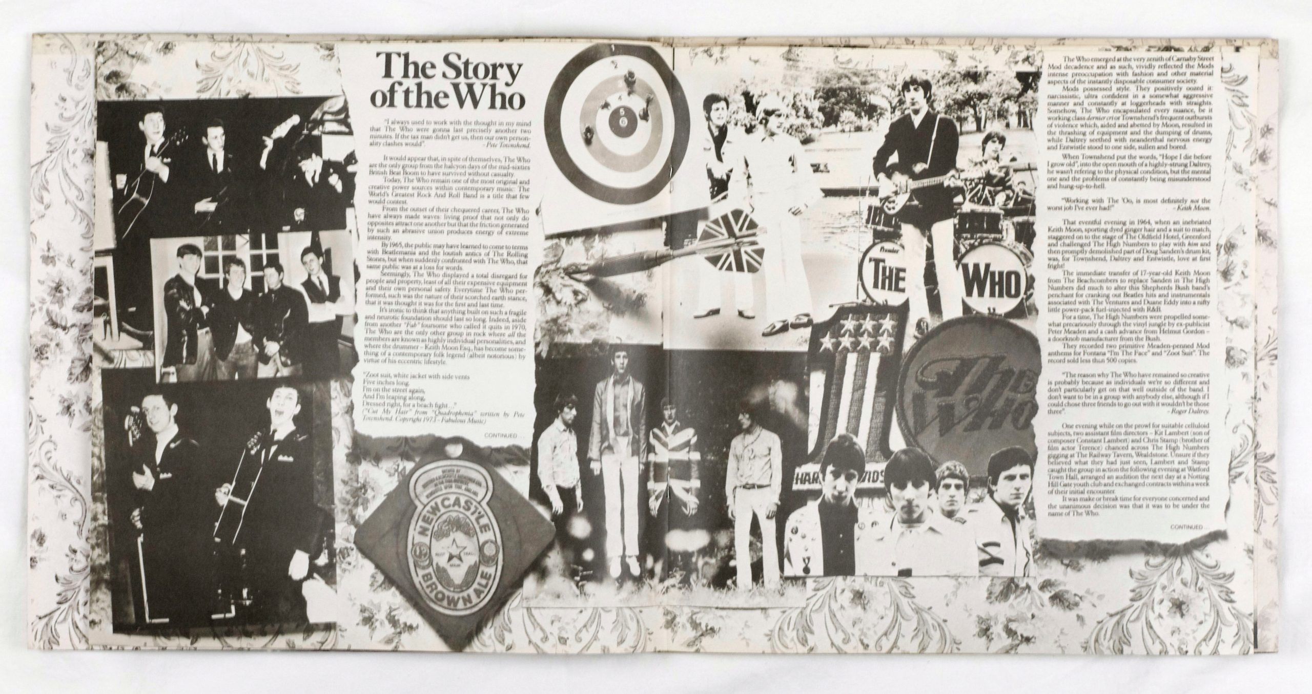The Who ‎Vinyl The Story Of The Who 1976 UK pressing