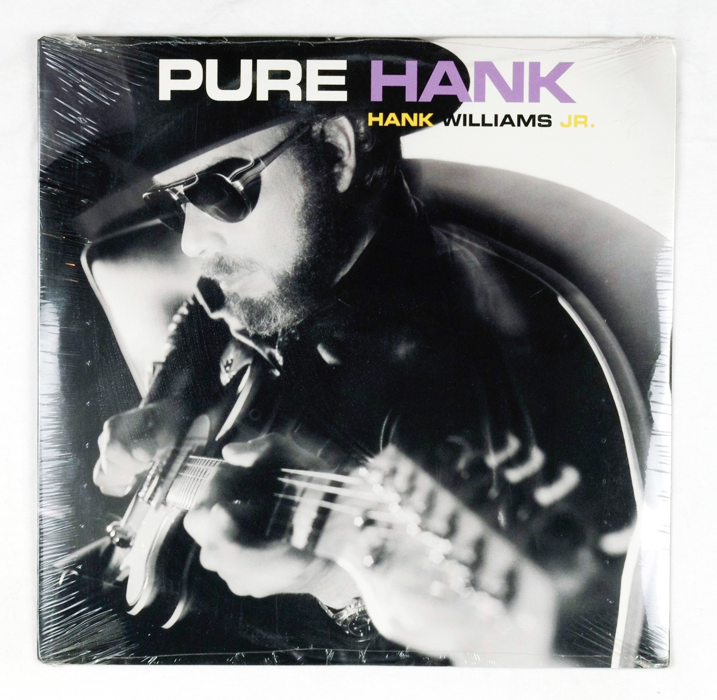 Hank Williams Jr. Vinyl Pure Hank 1991 Factory Sealed New