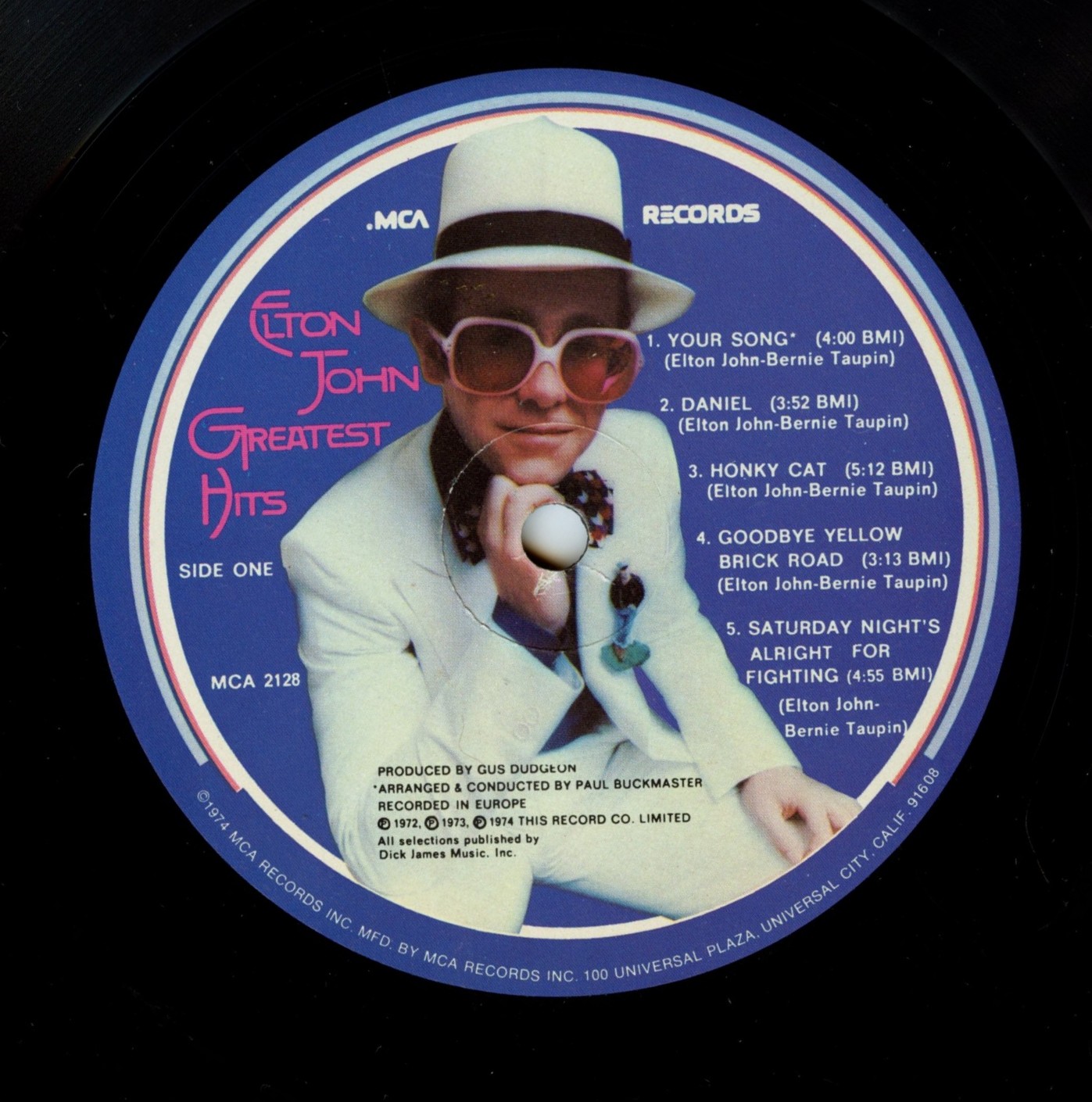 Elton John ‎Vinyl Greatest Hits 1974
