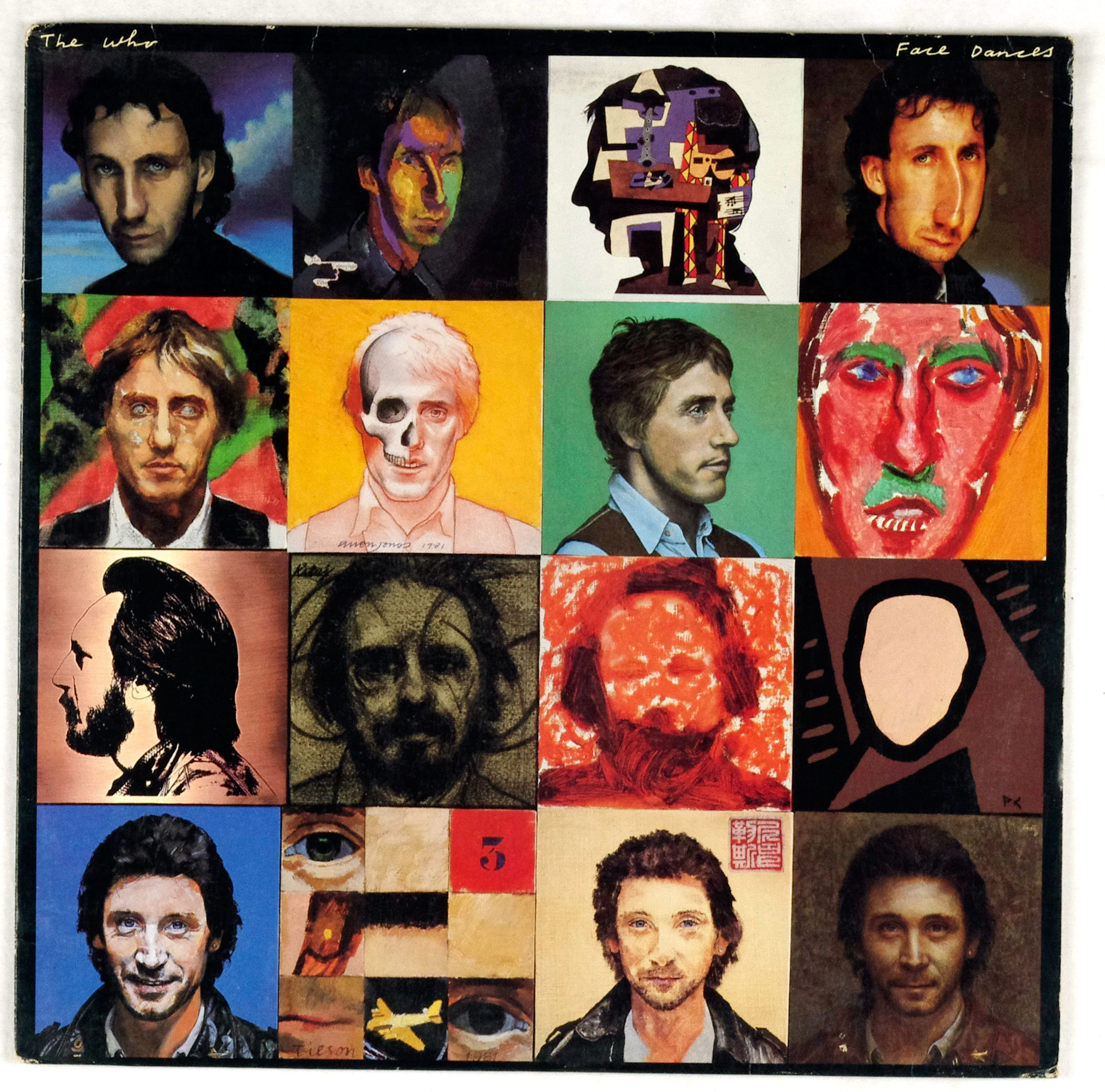 The Who ‎Vinyl Face Dances 1981 w/ 24x24 Poster