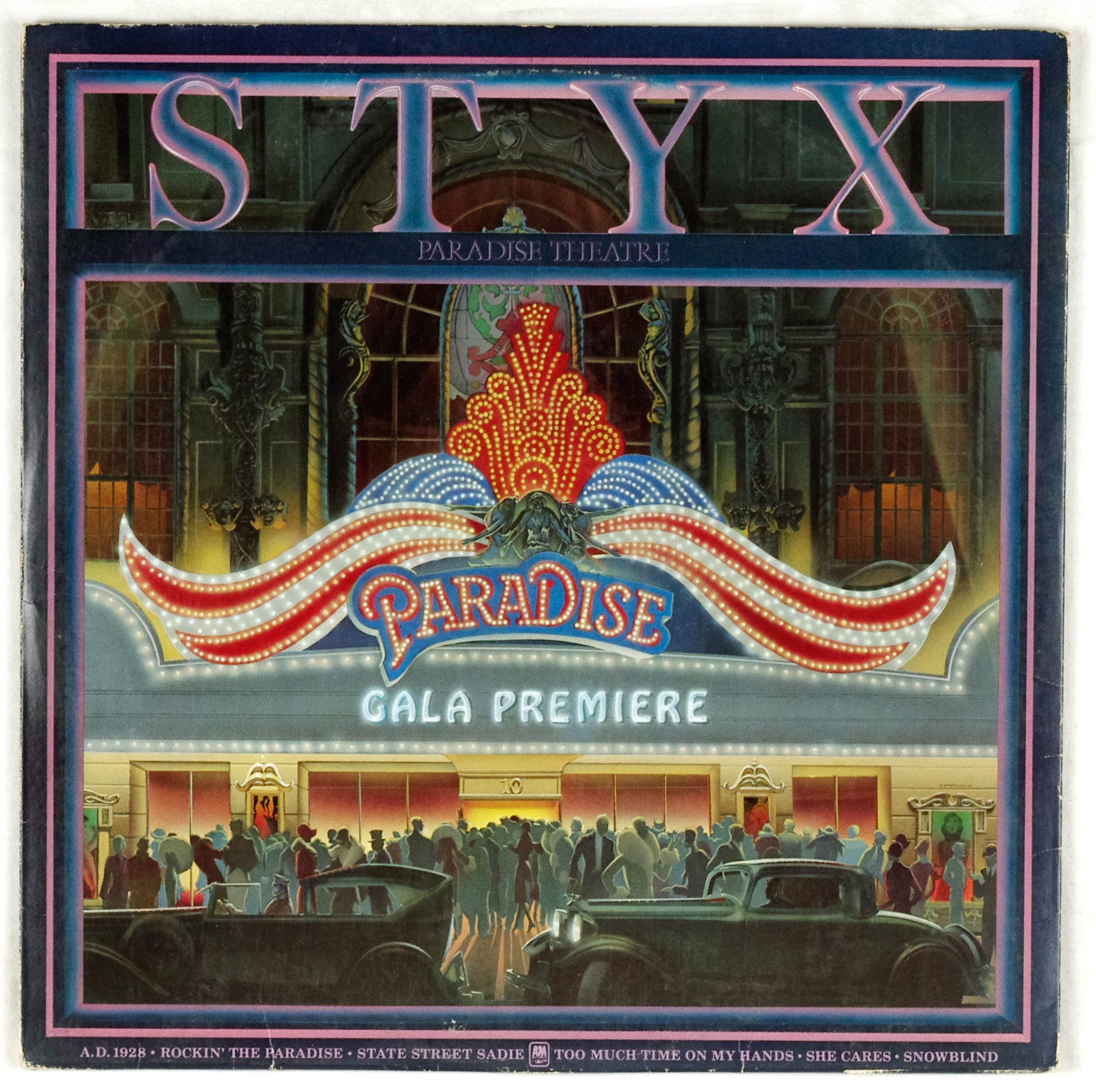 Styx ‎Vinyl Paradise Theatre 1981