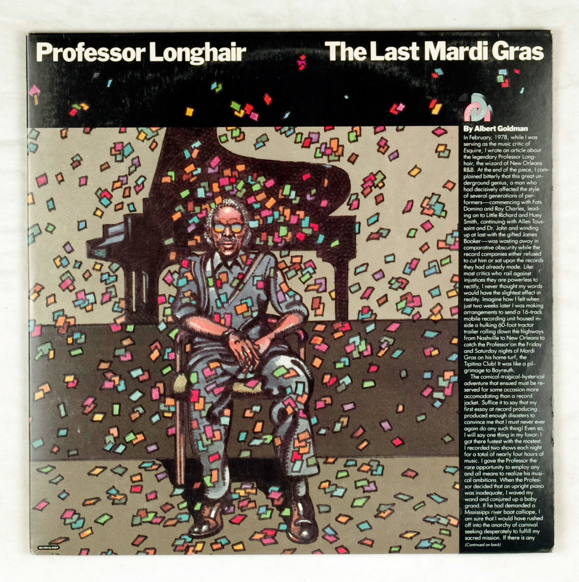 Professor Longhair ‎Vinyl The Last Mardi Gras 1982