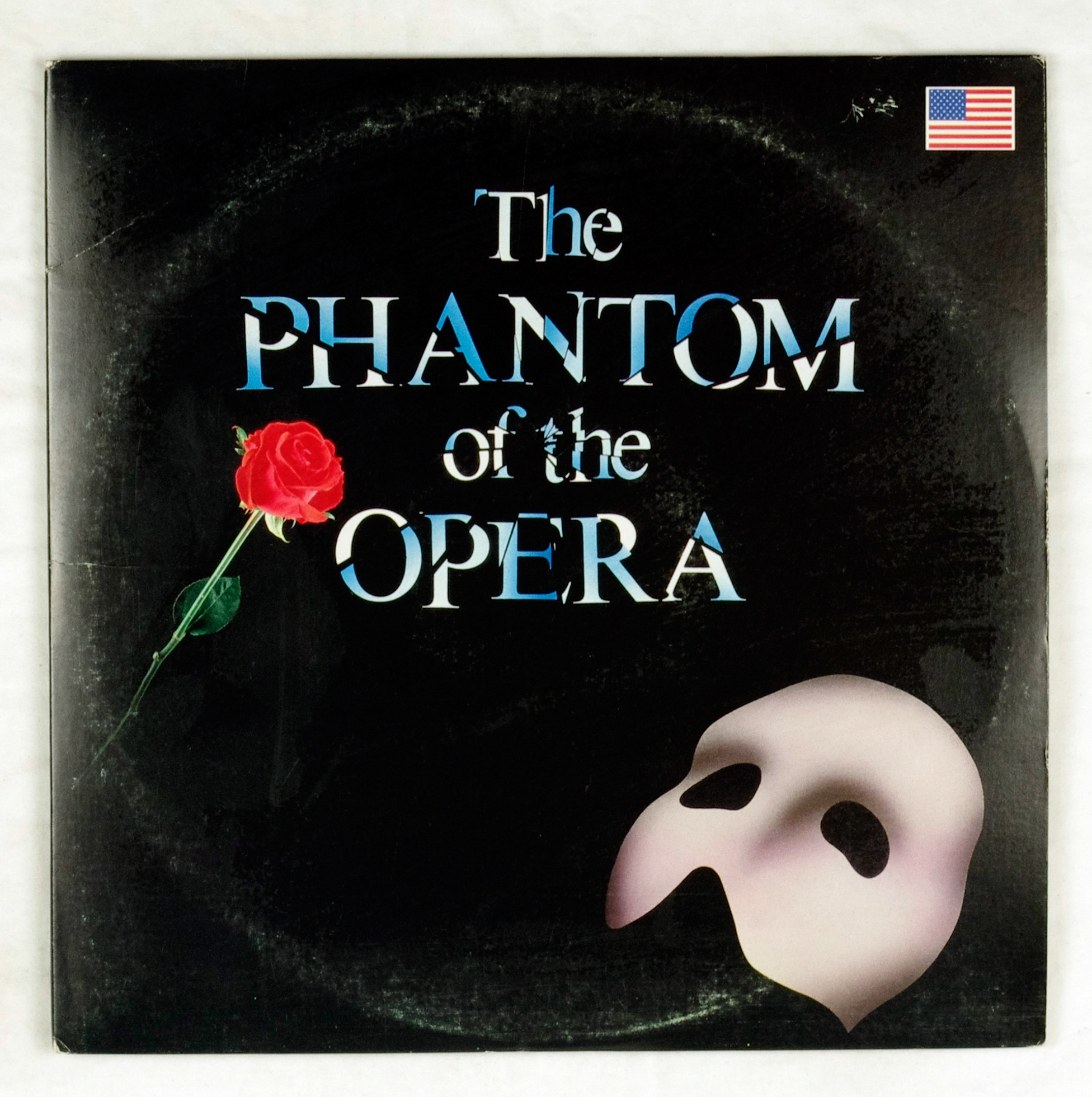 The Phantom Of The Opera Vinyl Andrew Lloyd Webber 1987 w/ 22 pages Booklet
